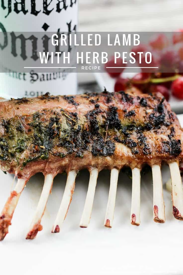 Get tips on what pairs well with Red Wine, plus how to make a tender grilled lamb with herb pesto. 