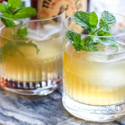 American Bourbon Mule Cocktail