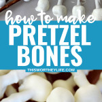 How to make Pretzel Bones for Halloween