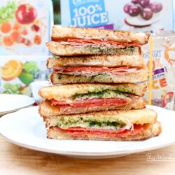 Pizza Stuffed Grilled Cheese Sandwich