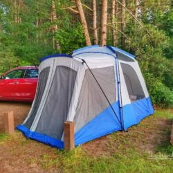 SUV Camping In The Kia Sorento