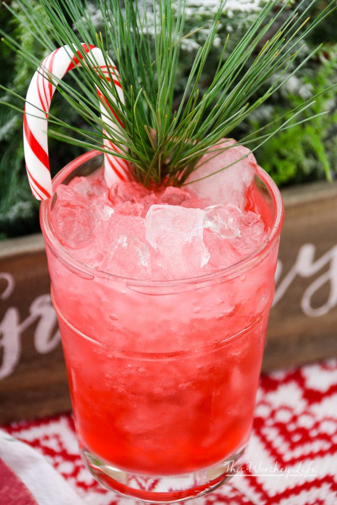 Get in the holiday mood with a drink of my Christmas Peppermint Julep. I'm taking the traditional mint julep recipe and giving it a peppermint twist. For all of my peppermint lovers, this one's for you! 