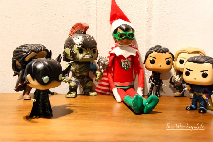 Marvel Elf on the Shelf Names