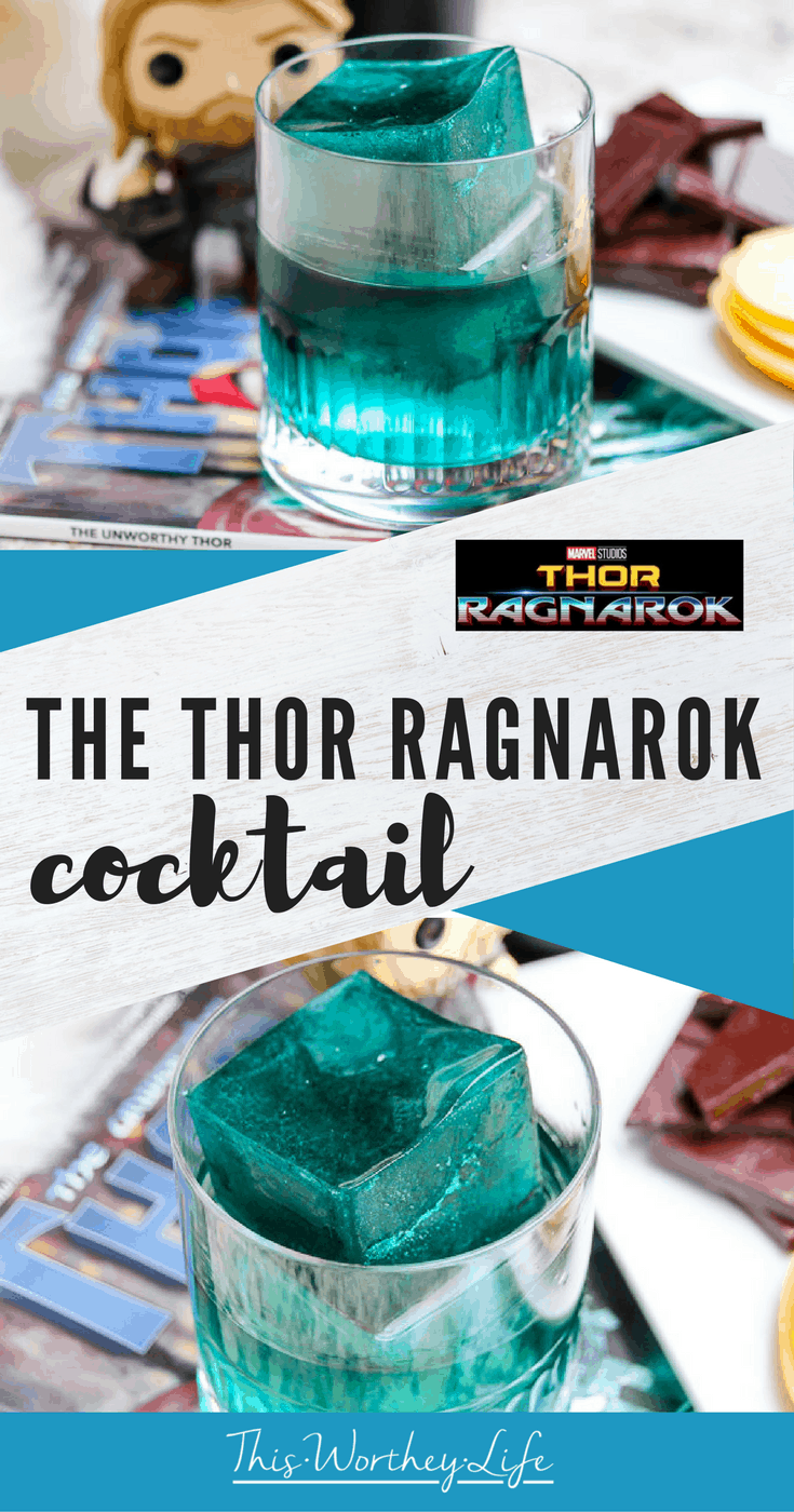 Celebrate the opening of Thor Ragnarok now in theaters with our Octomore Scotch inspired Thor Cocktail! Get the recipe for this delicious cocktail that involves scotch, apples, and chocolate down below!