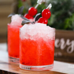 Cherry Christmas Mocktail