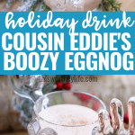 Boozy Eggnog Drink