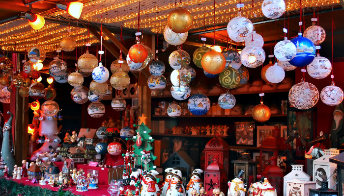 best places for Christmas decor