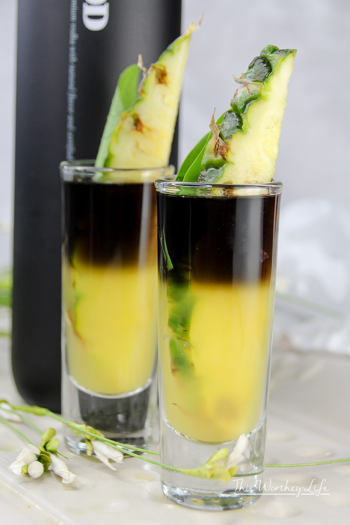 Marvel's Black Panther arrives in theaters February 16th. We're celebrating with a series of Black Panther Themed cocktails. The Chilling Mist Cocktail is made with black vodka, Sorrel Infused Simple Syrup, pineapple juice, and a pineapple garnish. Grab the recipe below and great ready to celebrate all things, Black Panther!