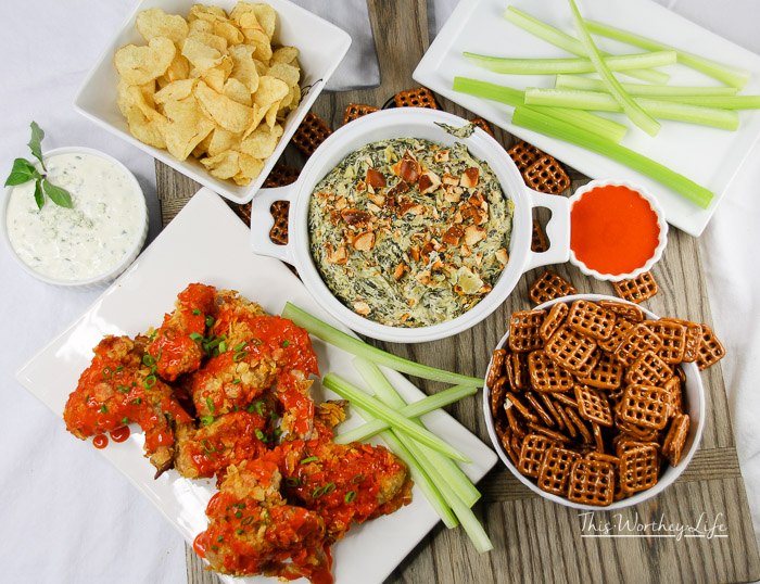 Potato Chip Buffalo Wings