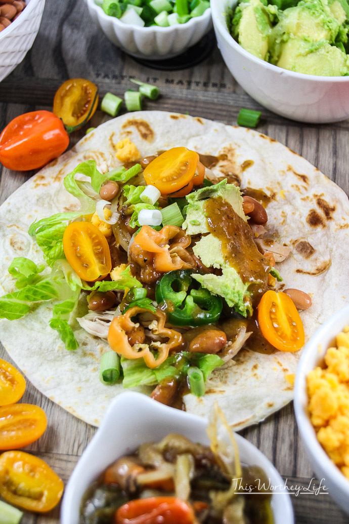 We love to use our Instant Pot and create easy recipe ideas. We cooked a whole chicken in the Instant Pot and made Shredded Chicken Street Tacos. It's a budget-friendly recipe, made in 30 minutes, and one that the whole family will love! Check out how to make Instant Pot Shredded Chicken Street Tacos on the blog!