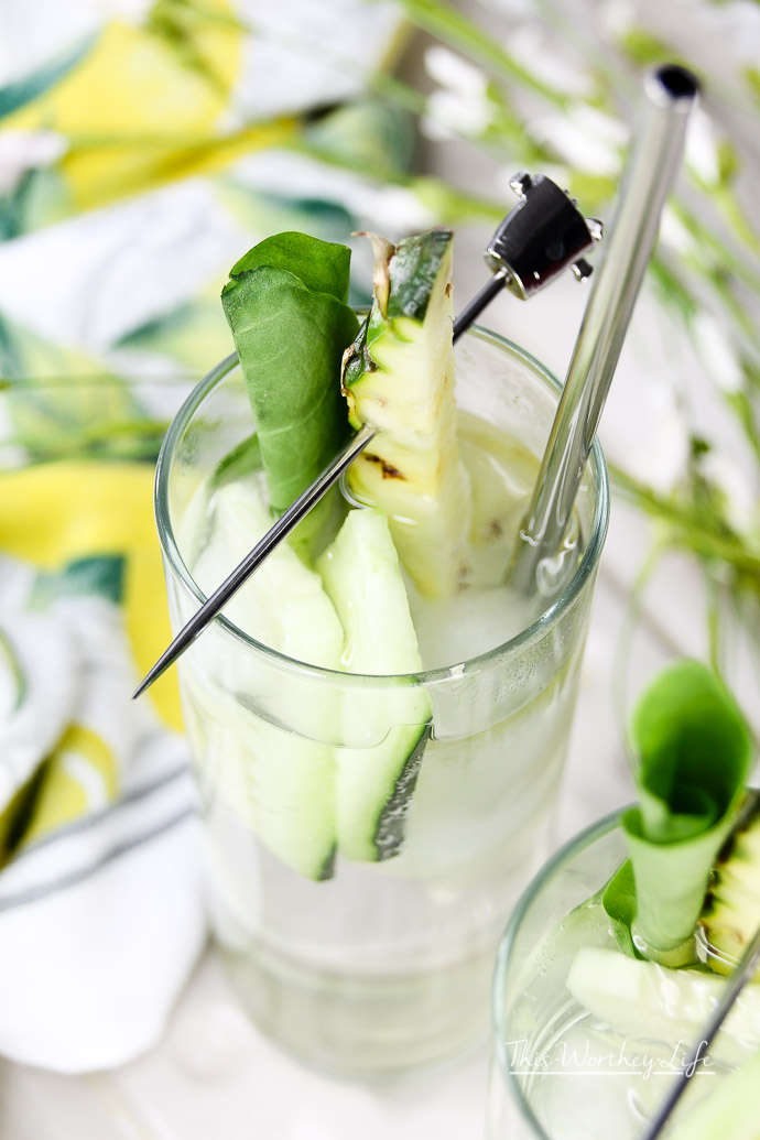 How to make Sorrel Tonic Mojito Infused Water