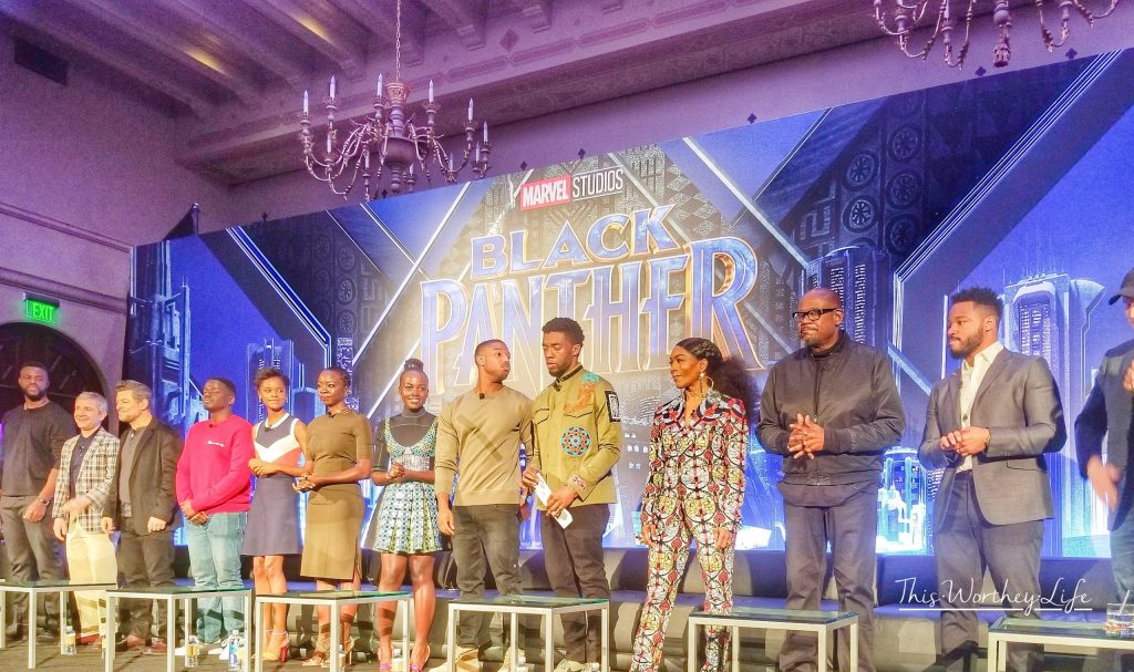 Black Panther Movie Press Conference