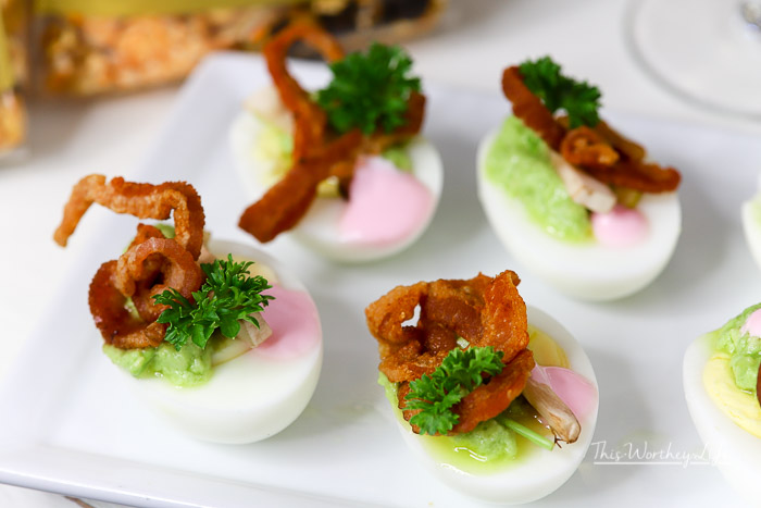 The Best Loaded Deviled Eggs