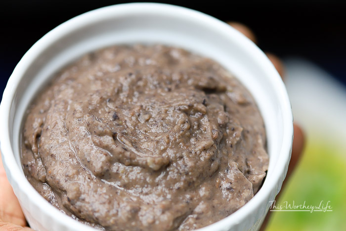 How to make Black Bean + Pinto Refried Beans
