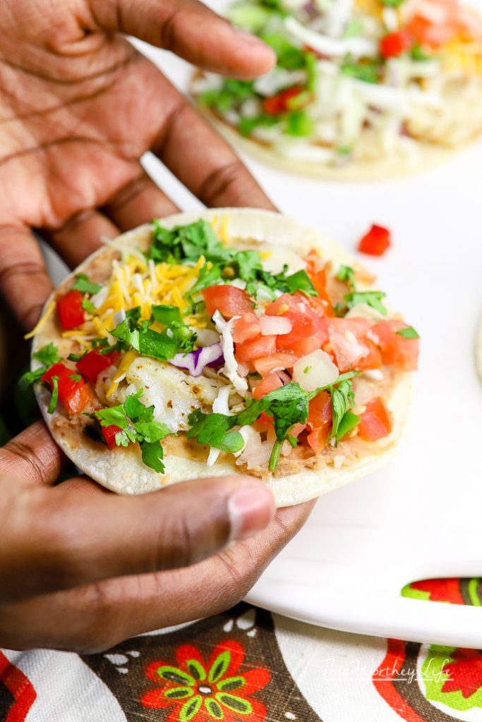 Get dinner on the table in 20 minutes with my easy Instant Pot Fish Tacos recipe using Alaska Pollock. I'm sharing how I put this taco recipe together and how my family reacted to using seafood versus another type of meat!