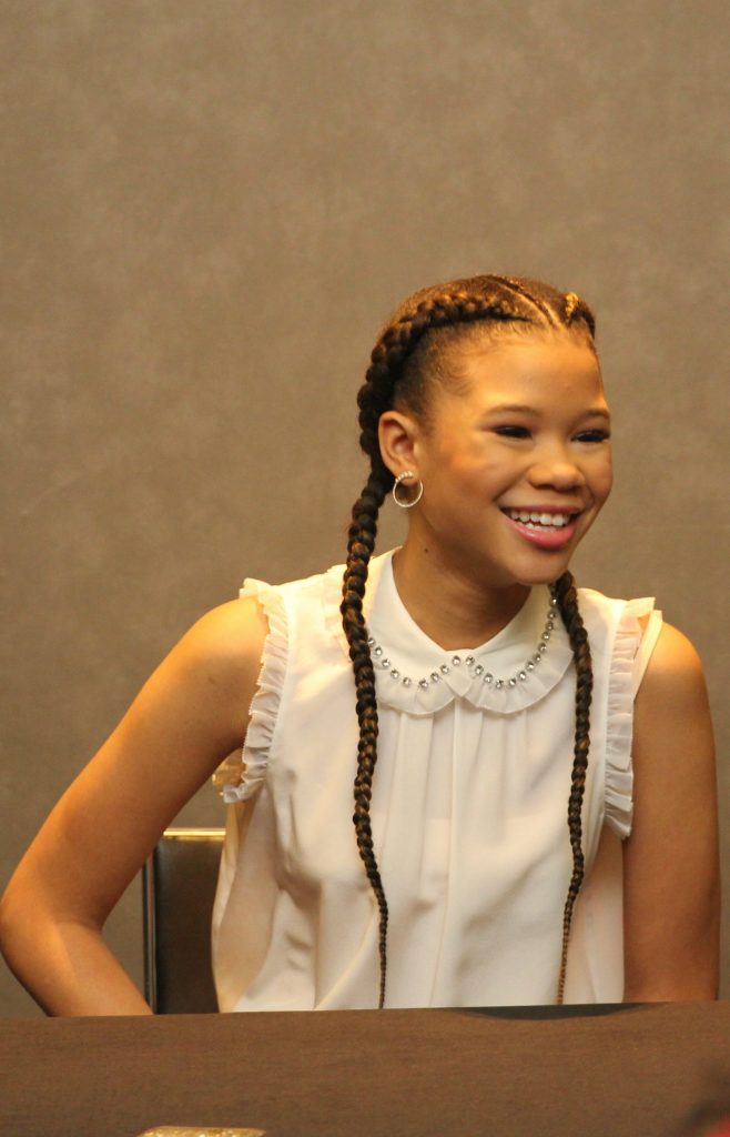 Interviewing Storm Reid