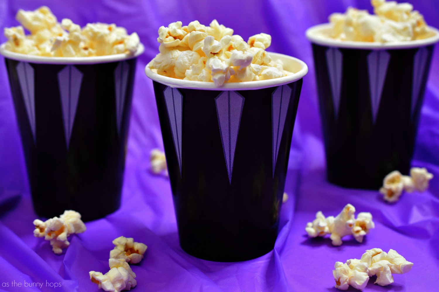 Black Panther Craft- Black Panther Snack Cups