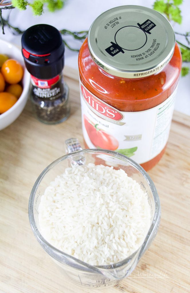 The Best Marinara Rice