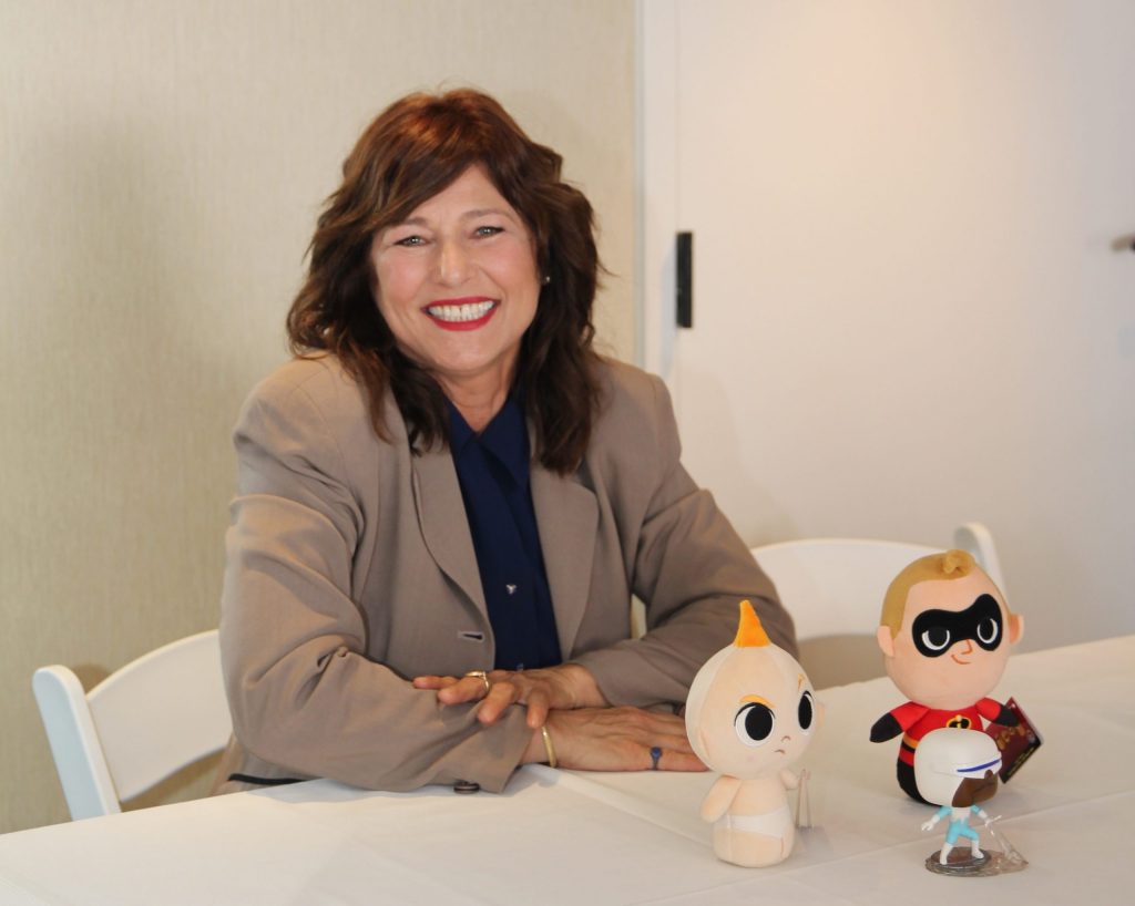 Incredibles 2 interview with Catherine and Bob