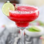 Summer Cocktail: Cherry + Rhubarb Margarita