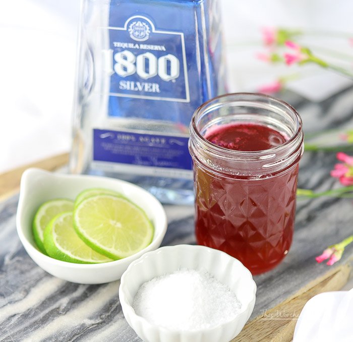 Summer Cocktail: Cherry + Rhubarb Margarita