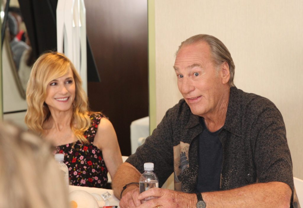 During our Incredibles2 event last week in Los Angeles, myself and 24 bloggers had the opportunity to screen the movie (review coming soon), as well as interview many members of the Incredibles2 cast. Our first interview of the press junket was with Craig T. Nelson (voice of “Bob Parr / Mr. Incredible”) & Holly Hunter (“Helen Parr / Elastigirl”).