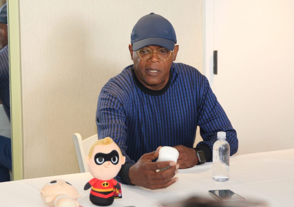 Samuel L Jackson Interview on Incredibles 2 movie