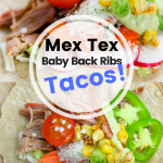 Fire up the grill, and let's get this party started with our Tex Mex Baby Back Rib Tacos. With a host of fresh veggies as toppings served with Avocado Crema, these grilled rib tacos will be what everyone will want to try at your next summer BBQ.