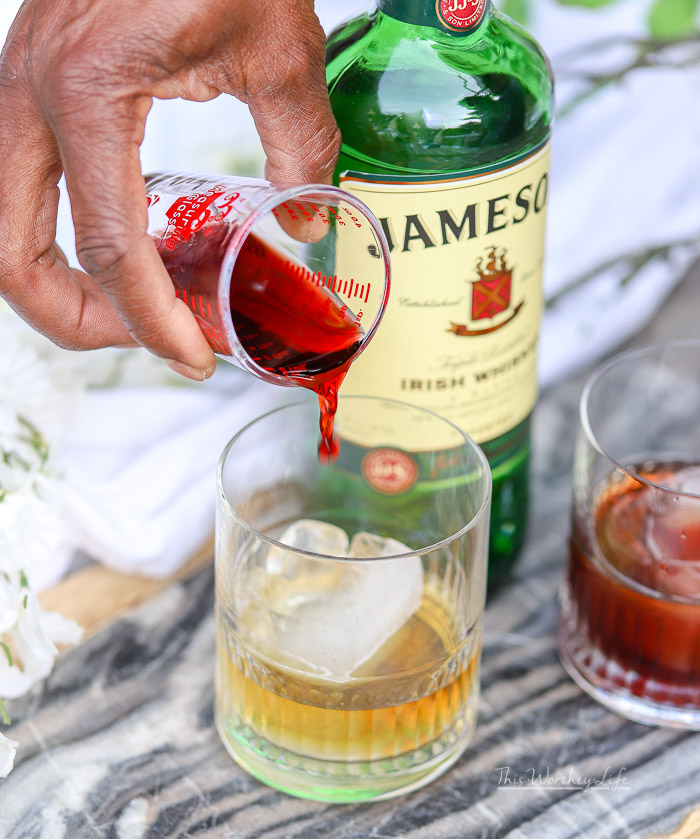 Tart Cherry Ginger Ale cocktail