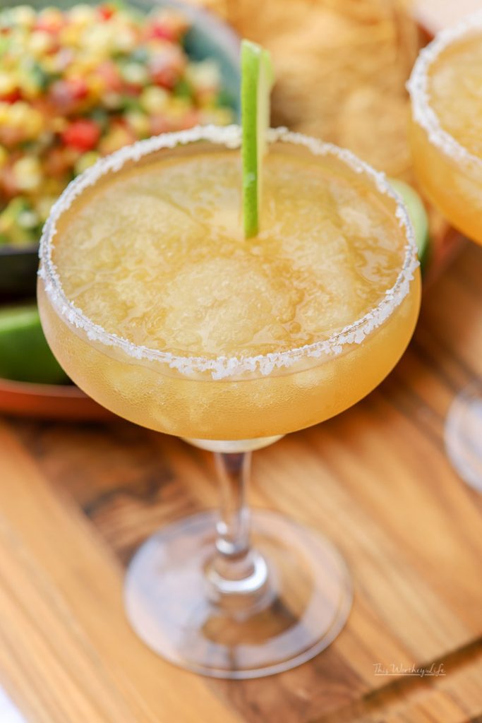 The Best Frozen Apple Cider Margarita