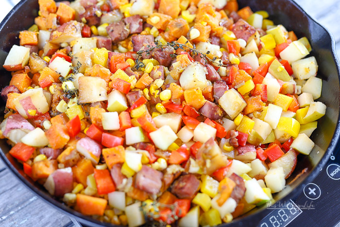 Loaded Sweet Potato Skillet