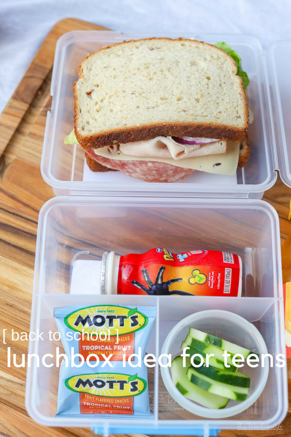 lunchbox ideas for teens