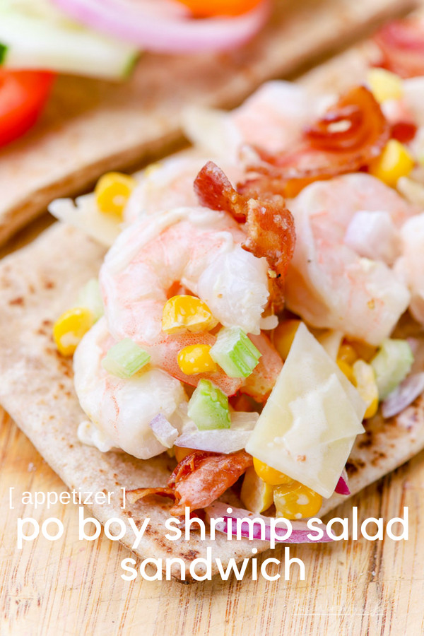 Shrimp Po' Boy Sandwich