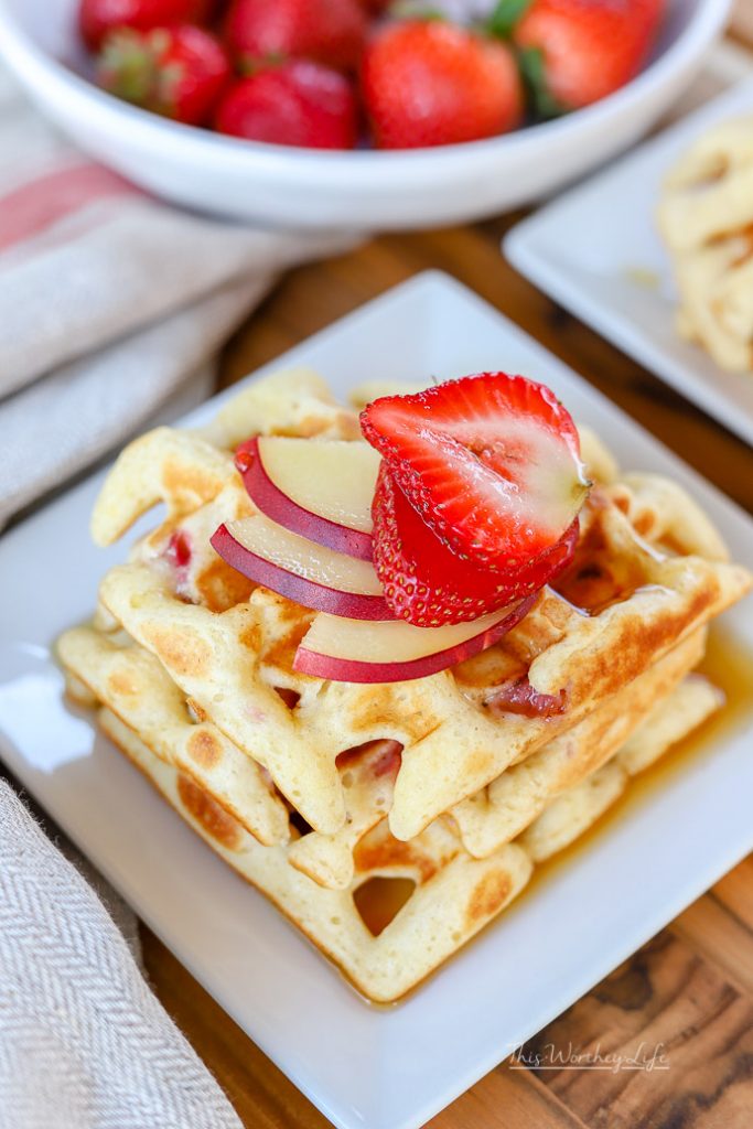 The Best Buttermilk Waffles