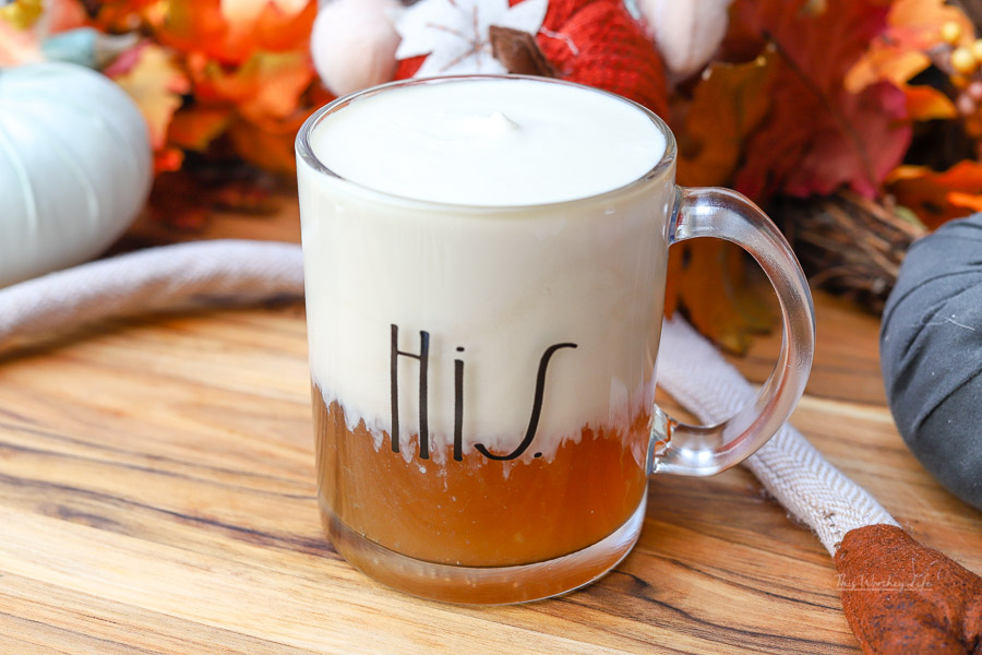 Enjoy fall with our homemade butterbeer recipe. This Harry Potter inspired drink can be made for kids or a modified version for adults.
