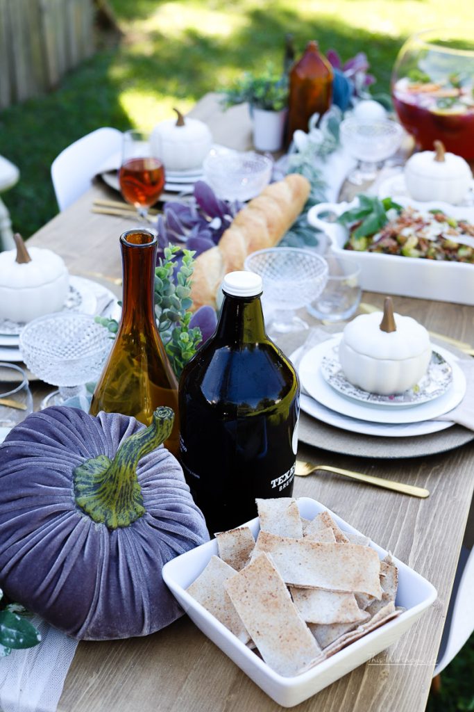 Outdoor Fall Harvest Party