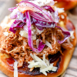 BBQ Pulled Chicken Sandwiches