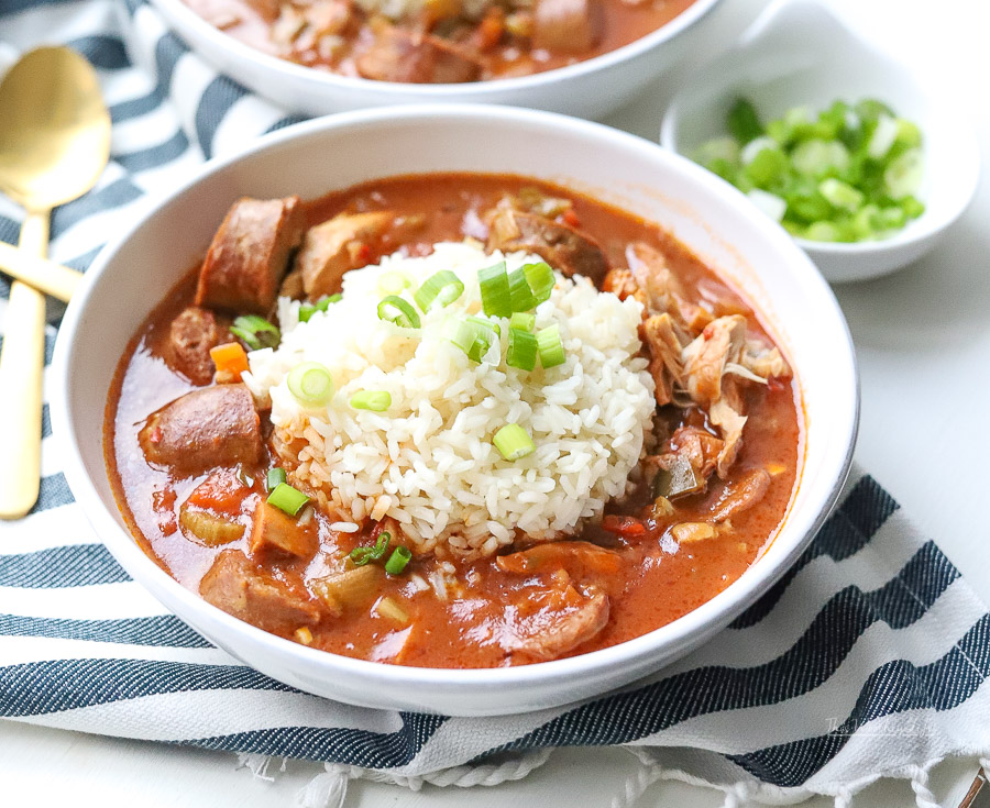 Instant pot chicken gumbo