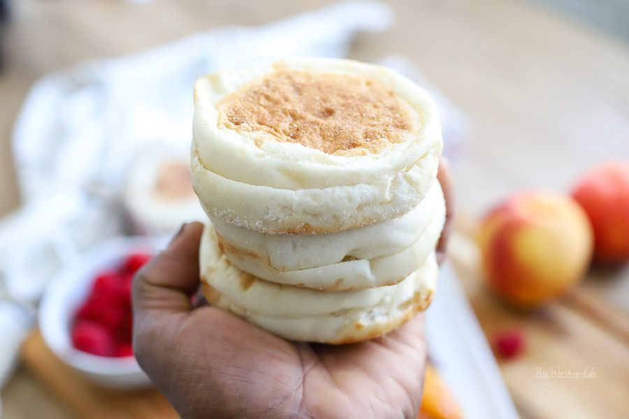 Stack of English Muffins