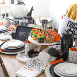 Rae Dunn inspired Halloween Party Idea