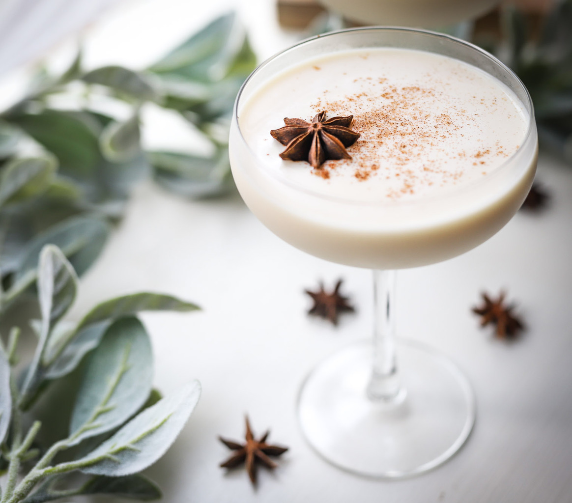 The Best Eggnog Cocktail