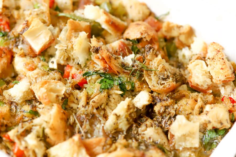 Cornbread Dressing with Chicken