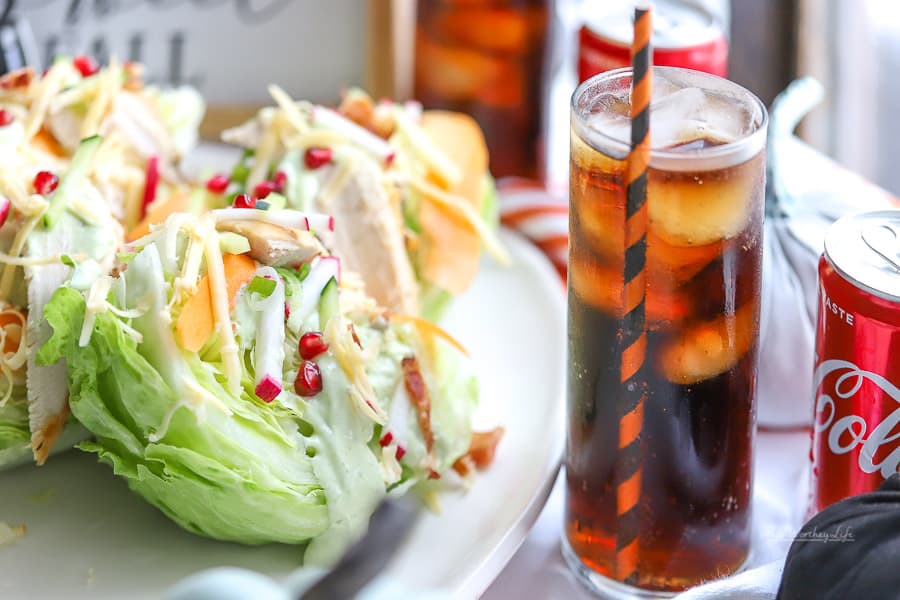 Loaded Rotisserie Chicken Wedge Salad