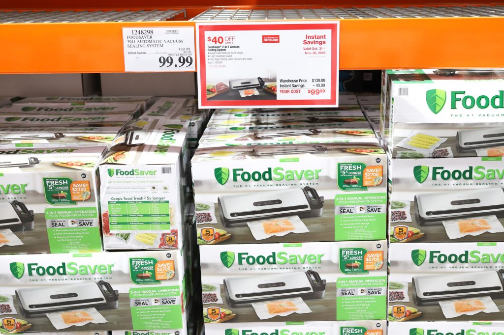 Find the best FoodSaver deals at CostCo