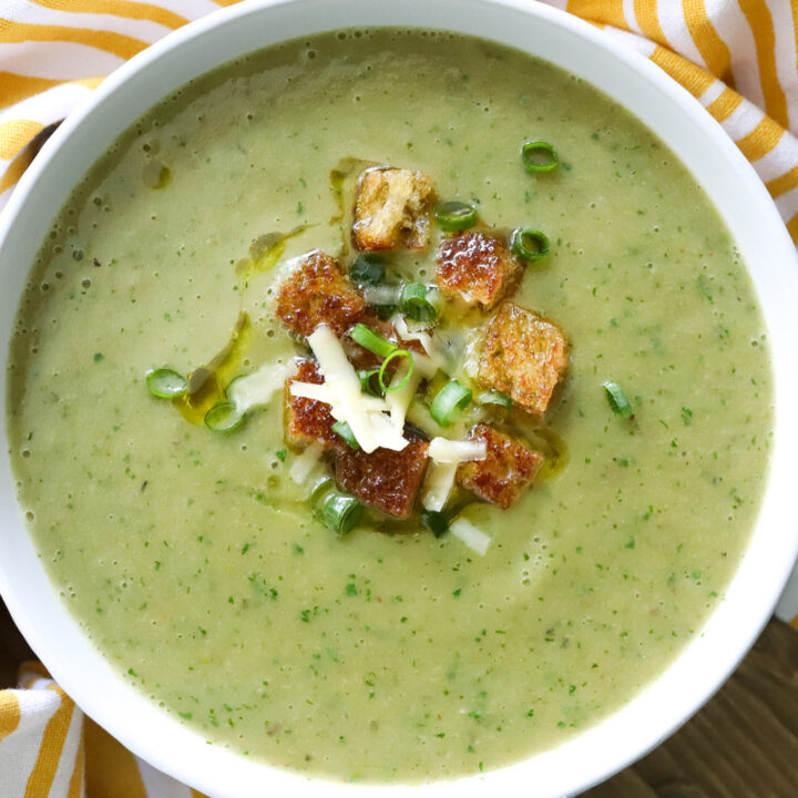 Creamy Asparagus Potato Soup