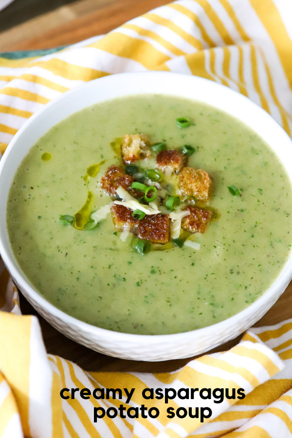 Creamy Asparagus Potato Soup