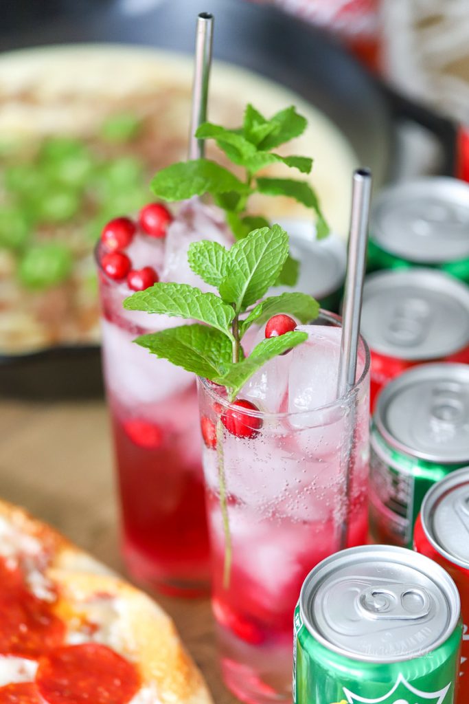 Cranberry Mojito Cocktail