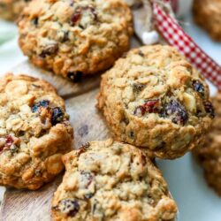 Loaded Oatmeal Raisin Cookies