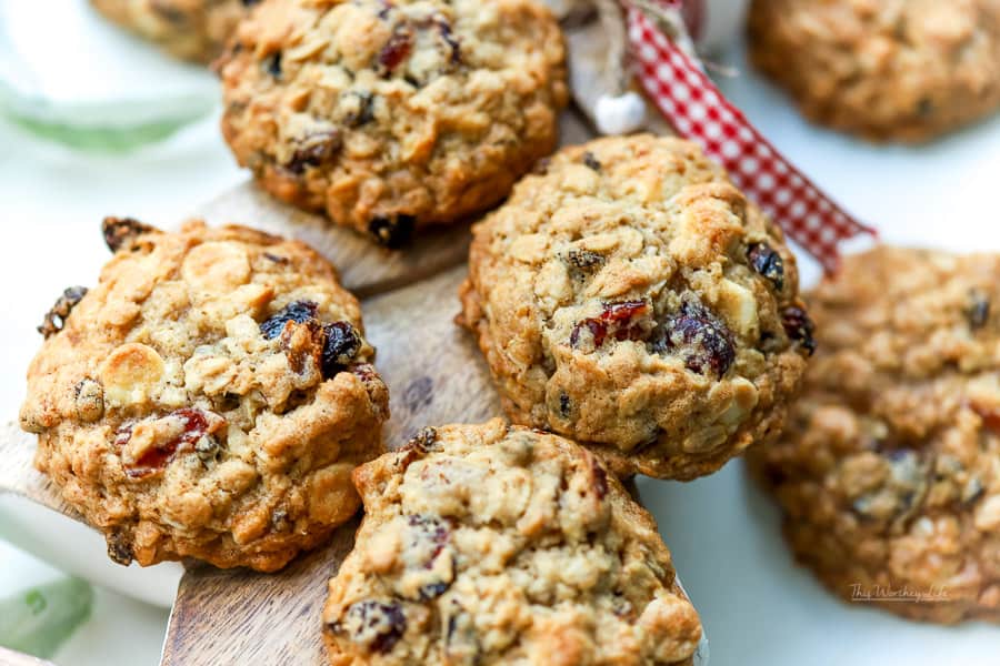 Loaded Oatmeal Raisin Cookies Recipe