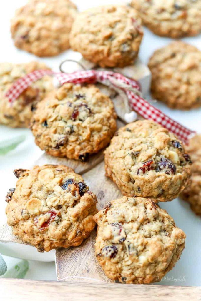 Loaded Oatmeal Raisin Cookies Recipe - This Worthey Life ...